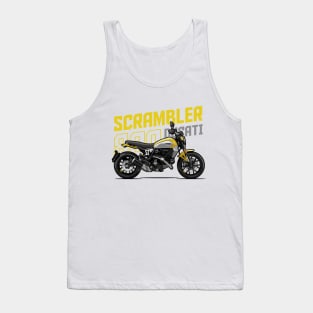 Ducati Scrambler 800 Icon - Yellow Tank Top